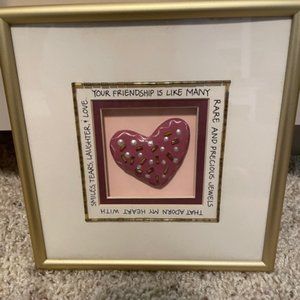 Bright Star Designs Art Piece-Friendship-NWT